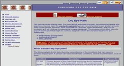 Desktop Screenshot of dryeyepain.com
