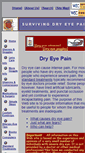 Mobile Screenshot of dryeyepain.com